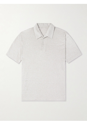 Caruso - Slim-Fit Linen and Cotton-Blend Polo Shirt - Men - White - IT 46