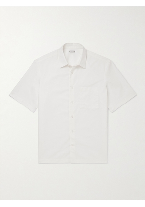 Caruso - Cotton-Gabardine Shirt - Men - White - S