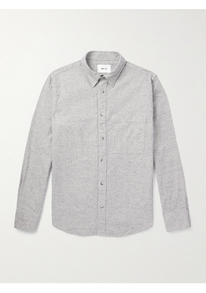 NN07 - Cohen 5581 Cotton-Flannel Shirt - Men - Gray - S