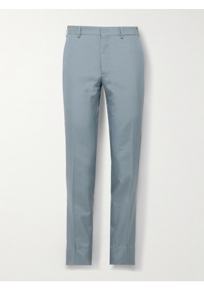 Brioni - Slim-Fit Silk Suit Trousers - Men - Blue - IT 44