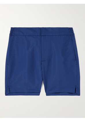Frescobol Carioca - Slim-Fit Mid-Length Swim Shorts - Men - Blue - UK/US 30
