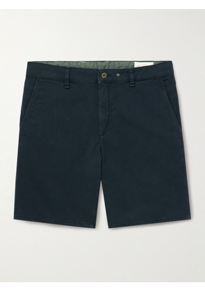 Rag & Bone - Perry Straight-Leg Cotton-Blend Twill Shorts - Men - Blue - UK/US 28