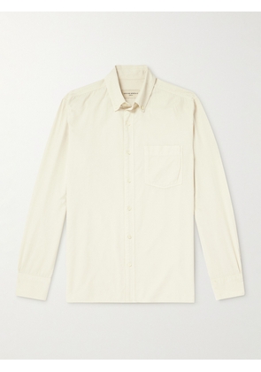 Officine Générale - Arsene Button-Down Collar Cotton-Blend Corduroy Shirt - Men - White - XS
