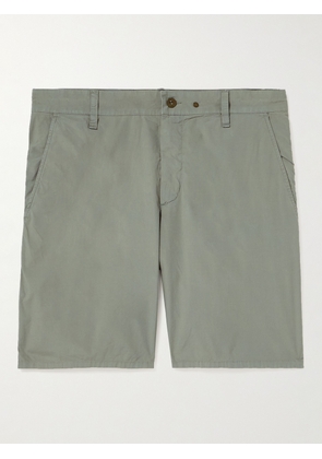 Rag & Bone - Perry Straight-Leg Cotton-Blend Shorts - Men - Green - UK/US 28