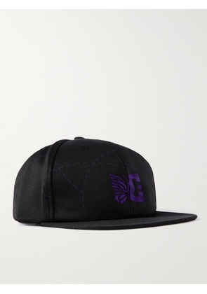 Needles - DC Shoes Embroidered Printed Jersey Baseball Cap - Men - Black - M