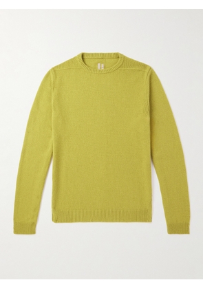 Rick Owens - Recycled-Cashmere and Wool-Blend Sweater - Men - Green - XS