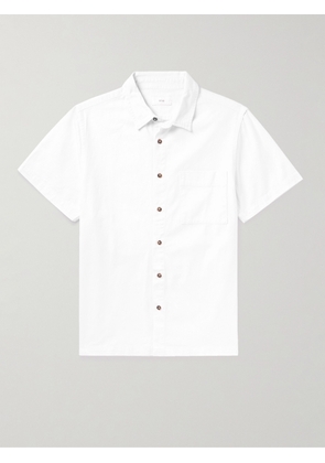 Onia - Camp-Collar Denim Shirt - Men - White - S