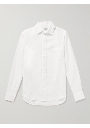 Kingsman - Linen Shirt - Men - White - XS