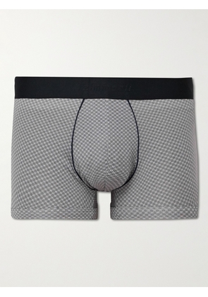 Zimmerli - Pureness Printed Stretch-TENCEL™ Modal Boxer Briefs - Men - Gray - S