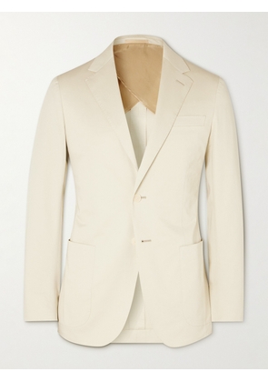 Kingsman - Cotton-Blend Twill Suit Jacket - Men - Neutrals - IT 46