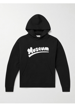 Museum Of Peace & Quiet - Printed Cotton-Jersey Hoodie - Men - Black - XS