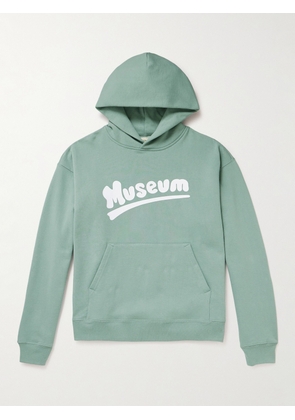 Museum Of Peace & Quiet - Printed Cotton-Jersey Hoodie - Men - Green - XS