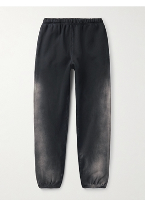 Les Tien - Straight-Leg Garment-Dyed Cotton-Jersey Sweatpants - Men - Gray - S