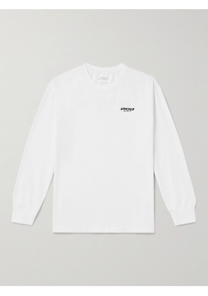 SATURDAYS NYC - Marker Standard Logo-Print Cotton-Jersey T-Shirt - Men - White - S