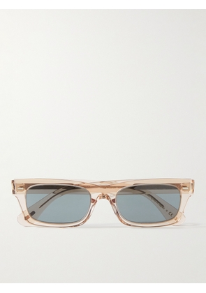 Oliver Peoples - Davri Rectangular-Frame Acetate Sunglasses - Men - Pink