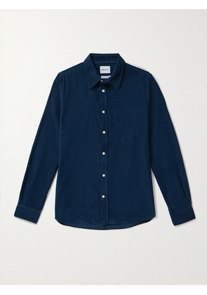 Norse Projects - Osvald Garment-Dyed Cotton-Corduroy Shirt - Men - Blue - S
