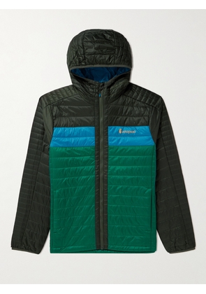Cotopaxi - Capa Colour-Block Quilted Padded Recycled-Ripstop PrimaLoft® Jacket - Men - Green - S