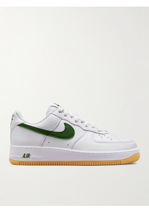 Nike - Air Force 1 Low Retro QS Leather Sneakers - Men - White - US 5