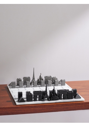 Skyline Chess - Paris Stainless Steel and Marble Chess Set - Men - Gray