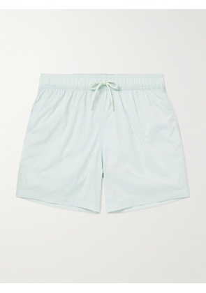 Frescobol Carioca - Salvador Straight-Leg Mid-Length Recycled Swim Shorts - Men - Green - S