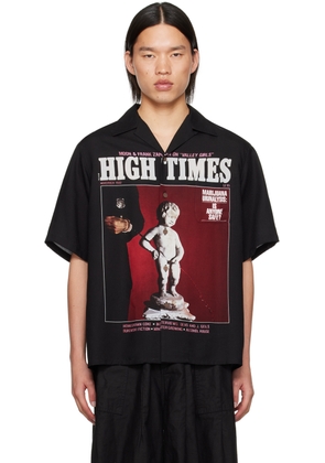 WACKO MARIA Black High Times Edition Shirt