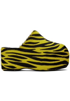 SIMONMILLER Yellow & Black Platform Bubble Slip-On Loafers