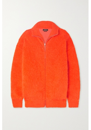 Isabel Marant - Amal Oversized Brushed Knitted Cardigan - Orange - x small,small,medium,large