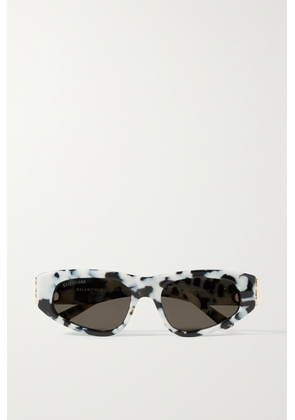 Balenciaga Eyewear - Dynasty Bb Cat-eye Tortoiseshell Acetate And Gold-tone Sunglasses - Black - One size