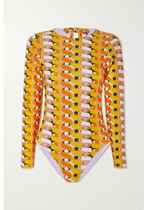 La DoubleJ - Printed Swimsuit - Yellow - x small,small,medium,large,x large,xx large
