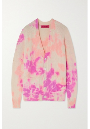The Elder Statesman - Tie-dyed Cashmere Cardigan - Pink - xx small,x small,small,medium,large