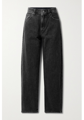 GOLDSIGN - Idris High-rise Wide-leg Jeans - Black - 23,24,25,26,27,28,29,30,31,32
