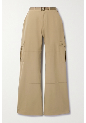 OUTDOOR VOICES - Belted Rectrek Wide-leg Cargo Pants - Neutrals - x small,small,medium,large,x large