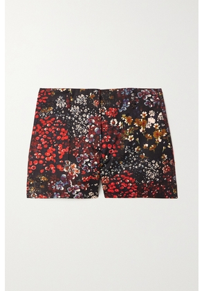 Dries Van Noten - Floral-print Twill Shorts - Red - FR34,FR36,FR38,FR40,FR42