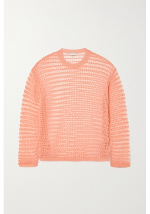 Dries Van Noten - Open-knit Sweater - Orange - x small,small,medium,large