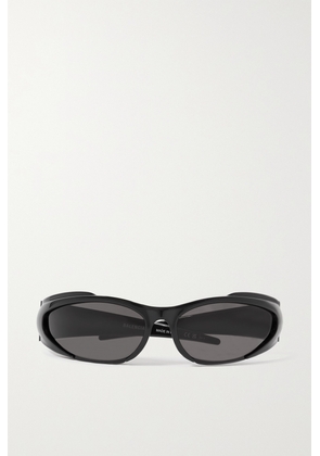 Balenciaga Eyewear - Cat-eye Acetate Sunglasses - Black - One size