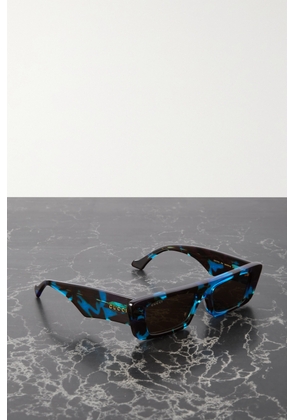 Gucci Eyewear - Gene Rectangular-frame Acetate Sunglasses - Tortoiseshell - One size