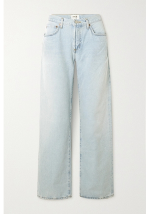 AGOLDE - + Net Sustain Fusion Low-rise Straight-leg Organic Jeans - Blue - 23,24,25,26,27,28,29,30,31,32