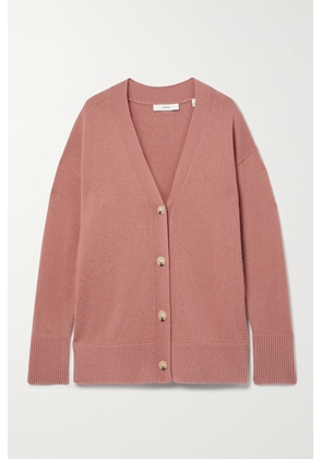 Vince - Weekend Wool And Cashmere-blend Cardigan - Pink - x small,small,medium,large,x large