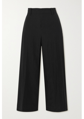 Vince - Cropped Tencel Lyocell-blend Straight-leg Pants - Black - US0,US2,US4,US6,US8,US10,US12,US14
