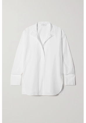 Vince - Cotton-poplin Shirt - Off-white - x small,small,medium,large,x large