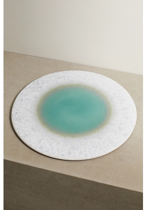 L'Objet - Terra 37cm Porcelain Charger Plate - Blue - One size