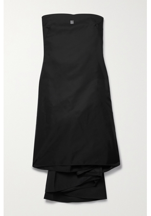 Givenchy - Draped Embellished Twill Mini Dress - Black - FR34,FR36,FR38,FR40,FR42,FR44