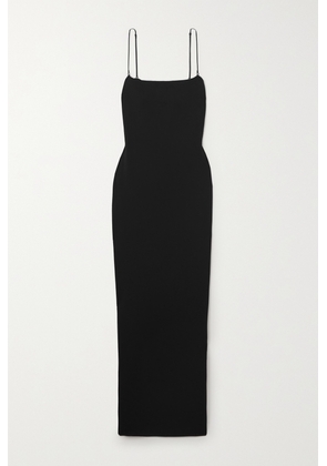 The Row - Sauble Stretch-scuba Maxi Dress - Black - x small,small,medium,large,x large