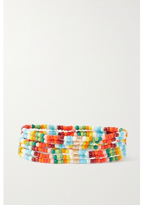 Roxanne Assoulin - The Brighter The Better Set Of Six Beaded Bracelets - Multi - One size