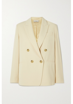 Vince - Double-breasted Recycled-crepe Blazer - Neutrals - US0,US2,US4,US6,US8,US10,US12