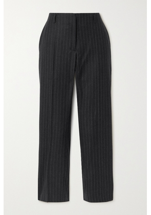 Dries Van Noten - Pintriped Wool Straight-leg Pants - Gray - FR34,FR36,FR38,FR40,FR42,FR44