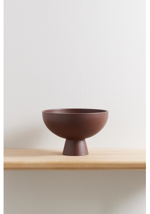 RAAWII - Strøm Large Earthenware Bowl - Brown - One size