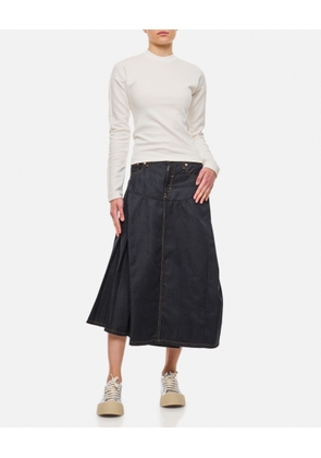 Junya Watanabe Denim Long Skirt Levis Collab