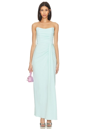 Katie May Ashanti Gown in Baby Blue. Size S, XS.