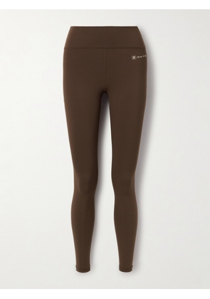 Sporty & Rich - Printed Stretch Leggings - Brown - x small,small,medium,large,x large